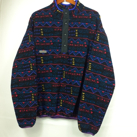 columbia aztec fleece